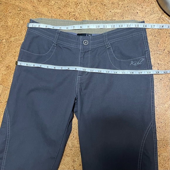 KUHL Wm’s Kuda Canvas Pant In Graphite Sz 8 Regular - Picture 13 of 16
